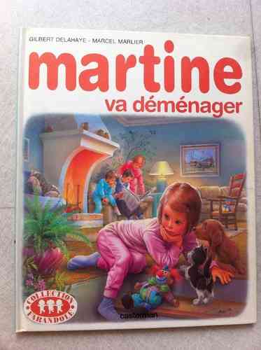 LIVRE Marcel marlier Martine va déménager 1992