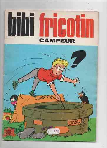 BD Bibi Fricotin N° 72 campeur 1967