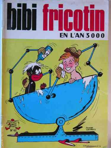 BD Bibi Fricotin N° 62 en l'an 3000 1974