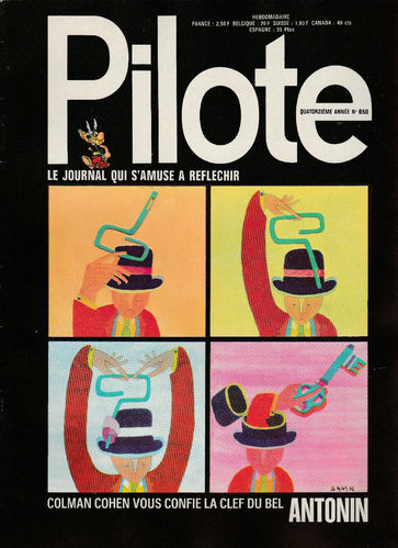 BD pilote N°650 1972