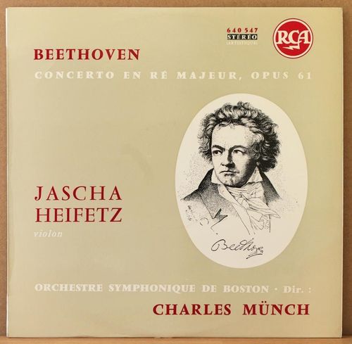 VINYL33T Beethoven concerto en ré majeur Charles munch