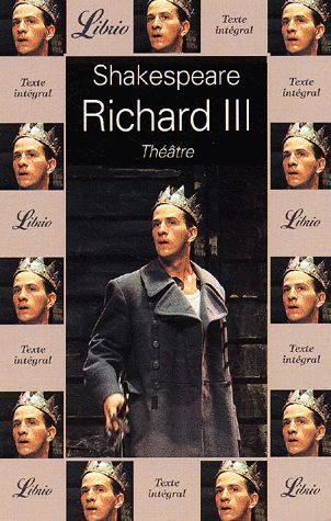LIVRE Shakespeare Richard III Librio n°478