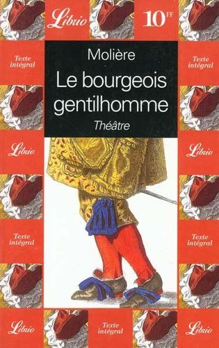 LIVRE Molière le bourgeois gentilhomme Librio n°235