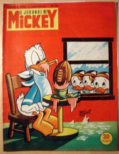 BD le journal de Mickey n°158-1955