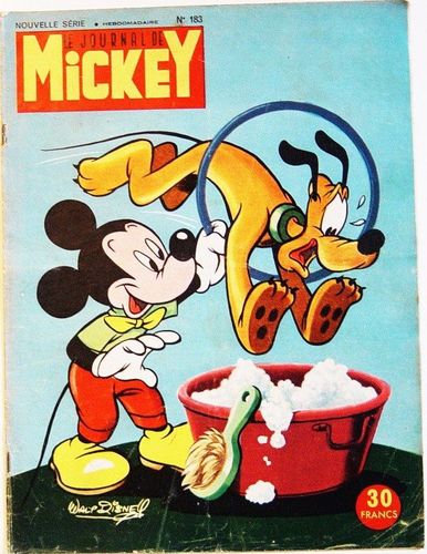 BD le journal de Mickey n°183-1955