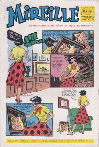 BD bi mensuel mireille N° 23 1954
