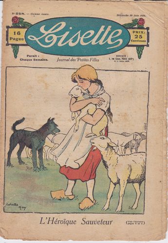 BD Lisette magazine n°258 hebdomadaire 1926