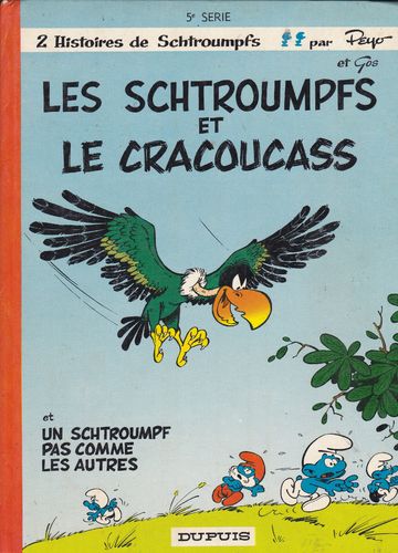 BD les schtroumpfs et le cracoucas N° 5 1974