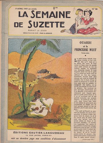 BD la semaine de suzette  N° 16 1947