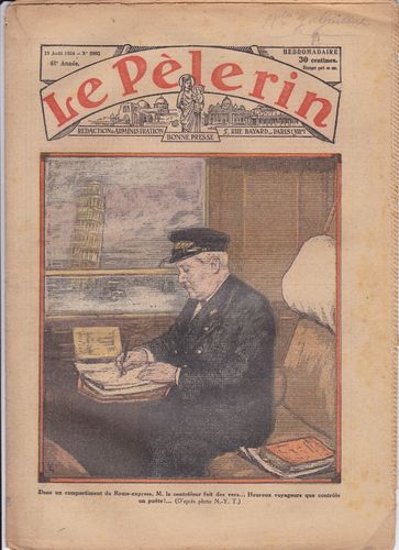 BD hebdomadaire le pèlerin N°2995 1934