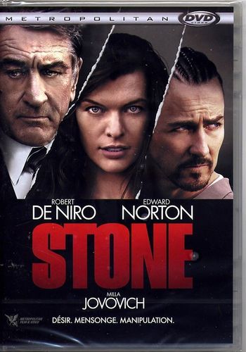 DVD stone Robert de Niro John Curran 2010