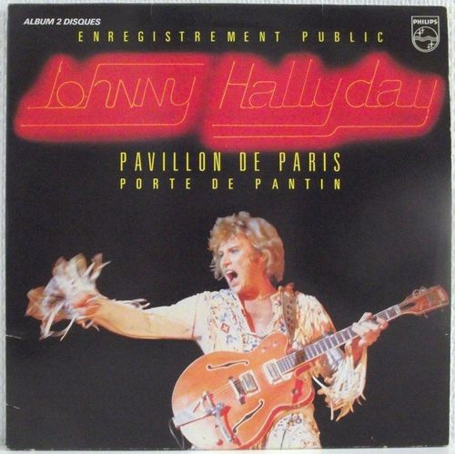 VINYL33T Johnny Hallyday pavillon de paris 1979