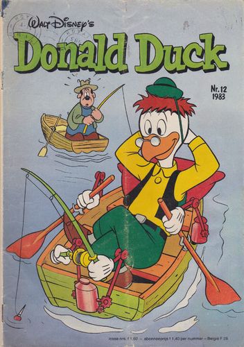 BD donald duck N°12 1983 Allemand