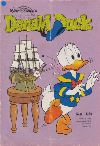 BD donald duck N°11 1984 Allemand