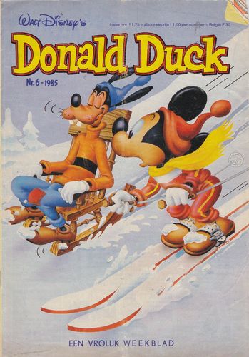 BD donald duck N°6 1985 Allemand