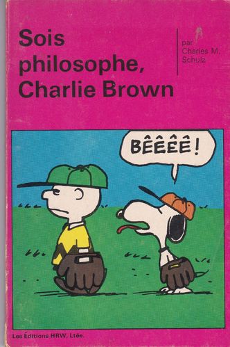 BD Charlie brown sois philosophe N°11 1972