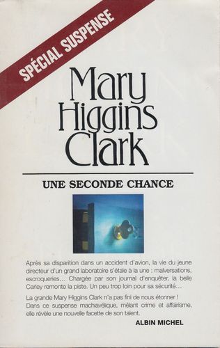 LIVRE Mary Higgins Clark une seconde chance 2003