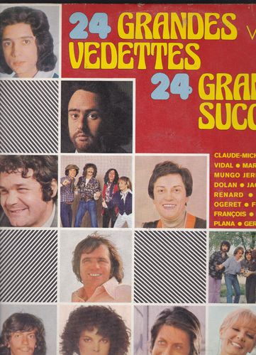 VINYL 33T 24 grandes vedettes vol 4 1975