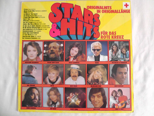 VINYL 33 T stars & hits fur das rote kreuz 1976