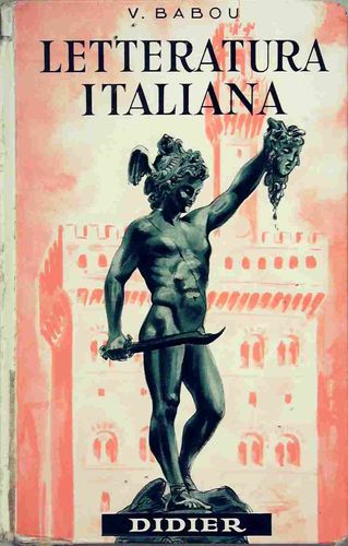 LIVRE v babou letteratura italiana (en italien ) 1960