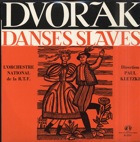 VINYL 33T dvorak paul kletzki danses slaves 1963