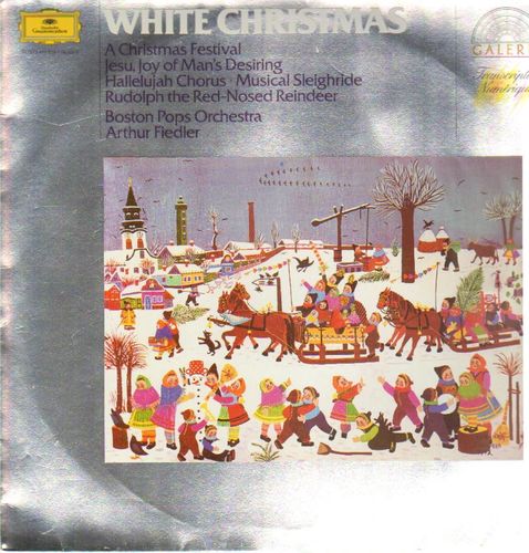 VINYL 33T boston pops orchestra arthur fiedler white christmas 1976