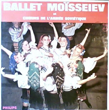 VINYL 33 T ballet mosseiev et choeurs de l'armée rouge