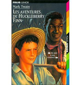 LIVRE Mark Twain les aventures de huckleberry finn n°230 Folio junior