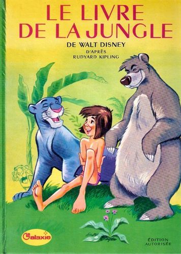 LIVRE Rudyard Kipling le livre de la jungle 1972