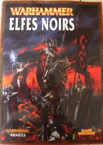 LIVRE warhammer elfes noirs games worshop 2008