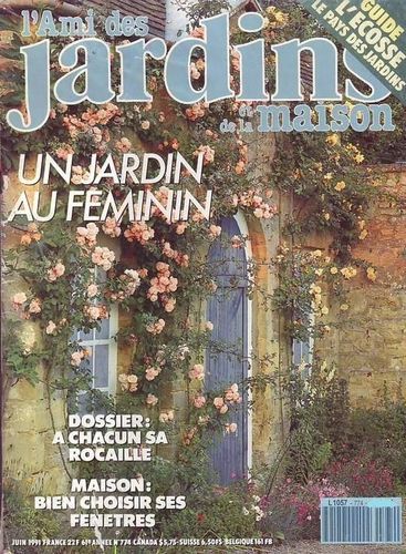 LIVRE revue l'ami des jardins et de la maison N° 774 1991