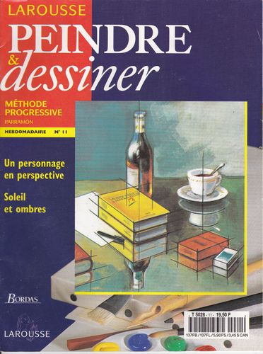 LIVRE revue peindre et dessiner larousse N°11 -1995
