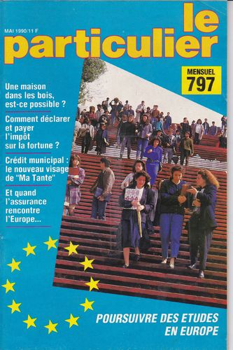 LIVRE revue le particulier N°797 mensuel 1990