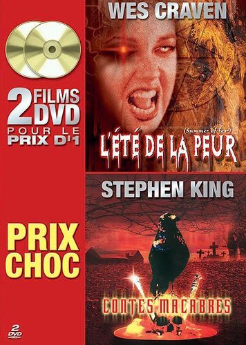 DVD 2 films l'été de la peur-contes macabres wes craven stephen king 2005