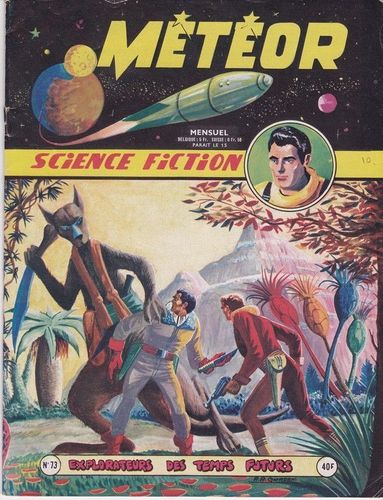 BD météor explorateurs des temps futurs N°73 mensuel 1959 RARE