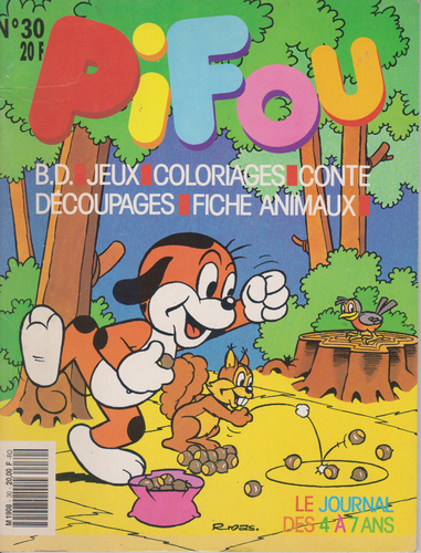 BD magazine pifou N°30 mensuel 1993