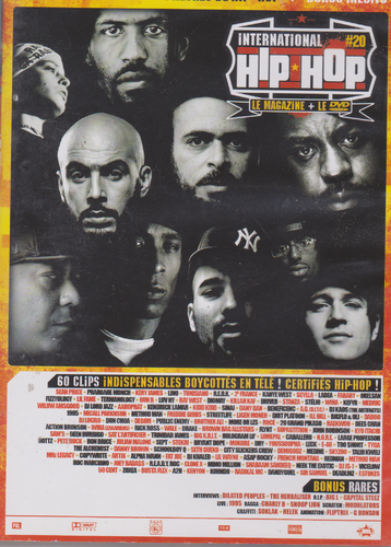 DVD hip hop international 60 clips indispensables édition limitée 2008