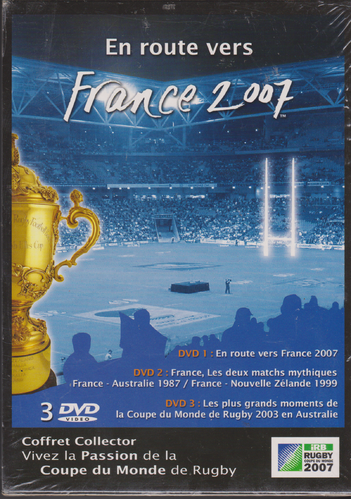 DVD en route france 2007 rugby (coffret )