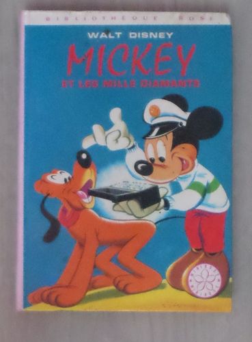 LIVRE Mickey et les mille diamants Walt Disney