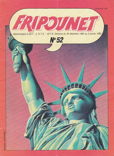BD fripounet N°52 1985