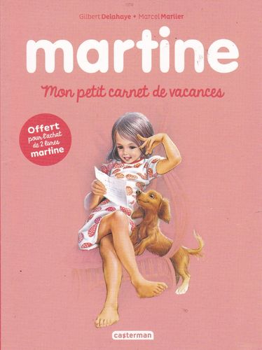 LIVRE Marcel Marlier Martine mon petit carnet de vacances 2016