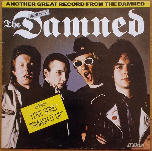 VINYL 33 T the damned the best of 1981