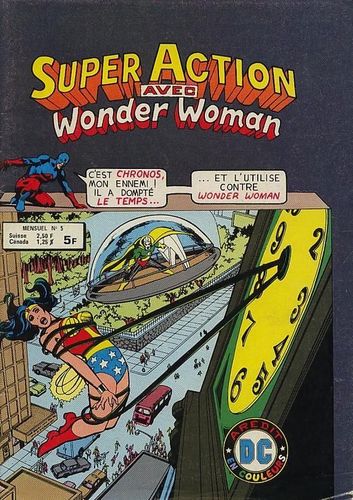 BD super action avec wonder woman N°1-1979