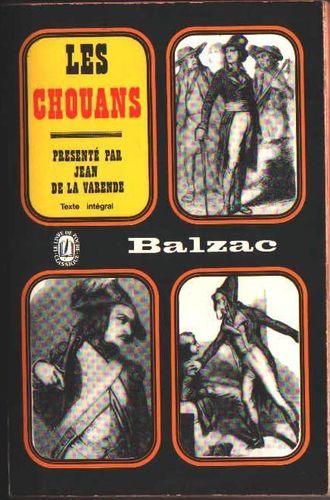 LIVRE Honoré de Balzac les chouans 1971 LdeP N°705-706