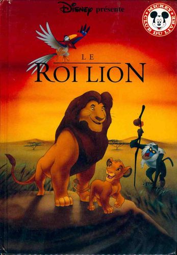 LIVRE le roi lion  Walt Disney 1998