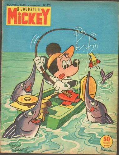 BD Le journal de mickey N°382-1959