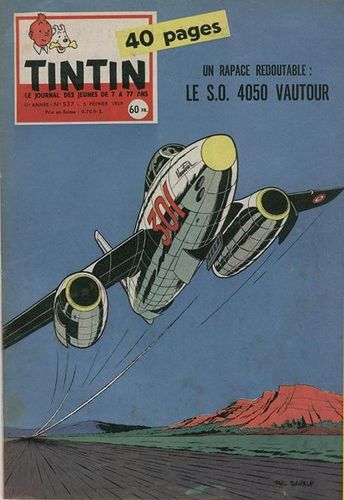 BD Le journal de Tintin N°537-1959
