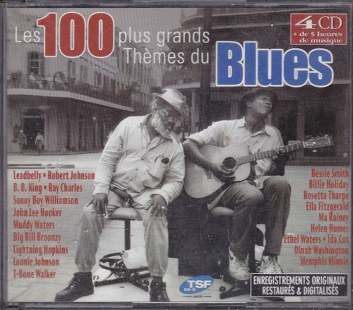 CD les 100 plus grands thémes du  blues 4cd 2001