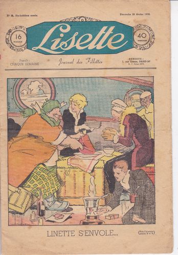 bd Lisette magazine N°8 - 1938