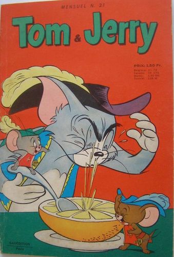 BD Tom & Jerry N° 21 mensuel 1969